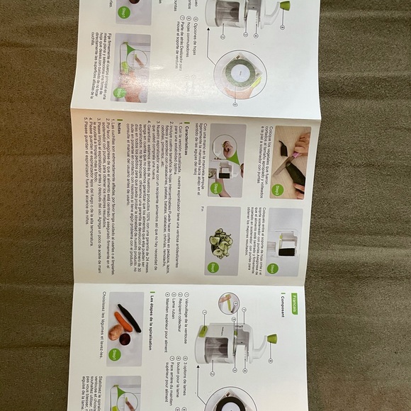 NIB Sedhoom spiralizer - Model 003856 - Picture 7 of 8